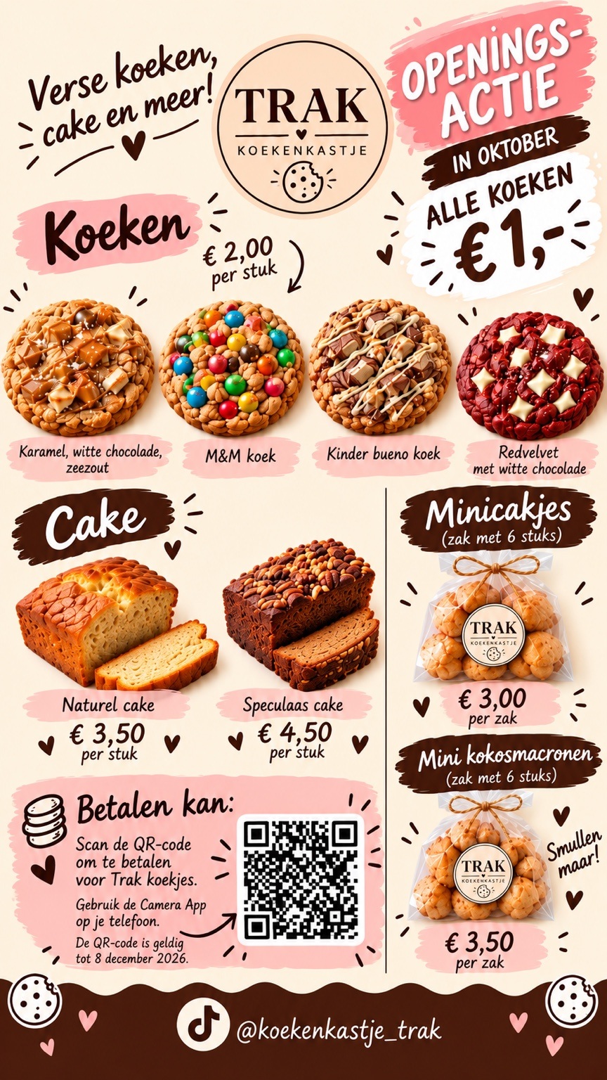TRAK Koekenkastje flyer